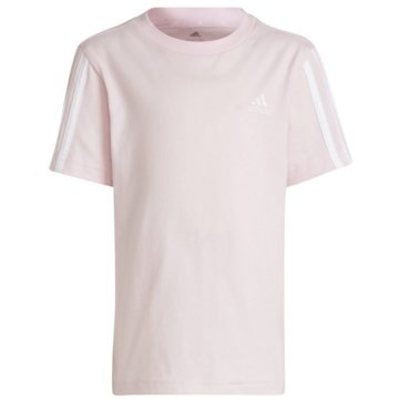 adidas T-ShirtsEssentials 3-Streifen T-Shirt pink