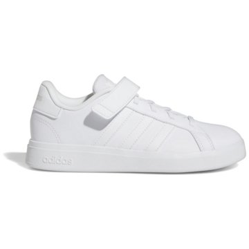 adidas Sneaker LowGrand Court Lifestyle Court Elastic Lace and Top Strap Schuh weiß