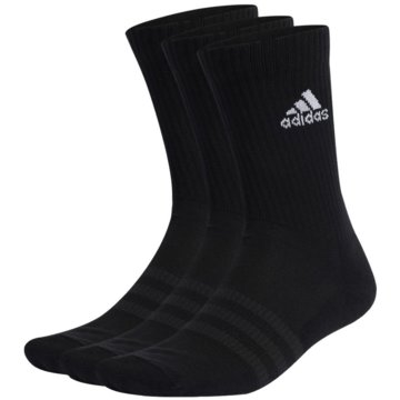 adidas Hohe SockenCushioned Crew Socken, 3 Paar schwarz