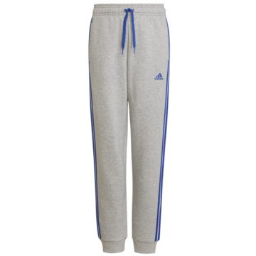 adidas sportswear Lange HosenEssentials 3-Streifen Hose grau