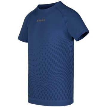 Diadora T-Shirts blau