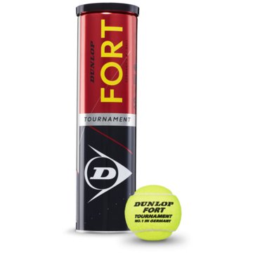 Dunlop TennisbälleFORT TOURNAMENT - 601321 gelb