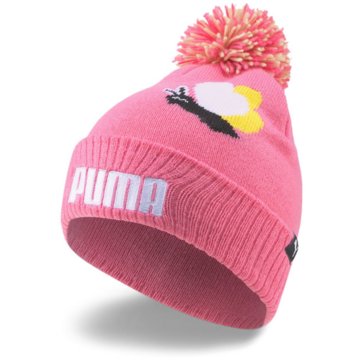 Puma HüteSmall World POM Beanie pink