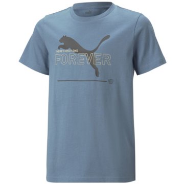 Puma T-ShirtsESS Better Graphic blau