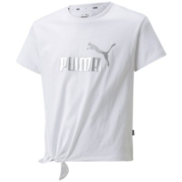 Puma T-ShirtsEss+ Logo Knotted Tee G weiß