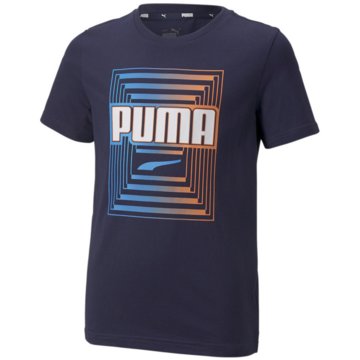 Puma T-ShirtsAlpha Graphic Tee B blau