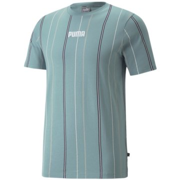 Puma T-ShirtsModern Basics Stripe Shirt blau