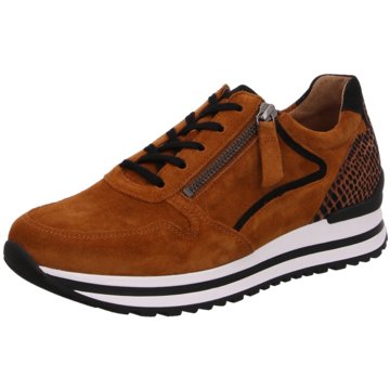 Gabor comfort Plateau Sneaker braun
