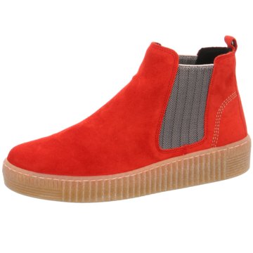 Gabor Chelsea BootStiefelette rot