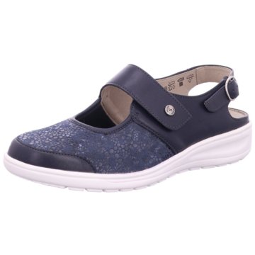 Solid Komfort Sandale blau