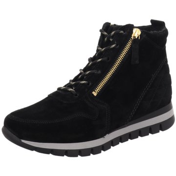 Gabor comfort Sneaker High schwarz
