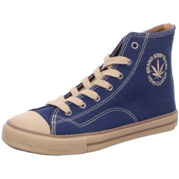 Grand Step Shoes Sneaker High blau
