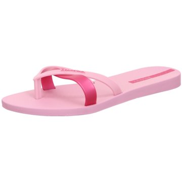 Damen Schuhe Flache Schuhe Zehentrenner und Badelatschen Hummel Badeschuh in Pink 
