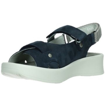 Wolky Komfort Sandale blau