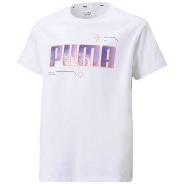Puma T-ShirtsALPHA TEE G - 586170 weiß