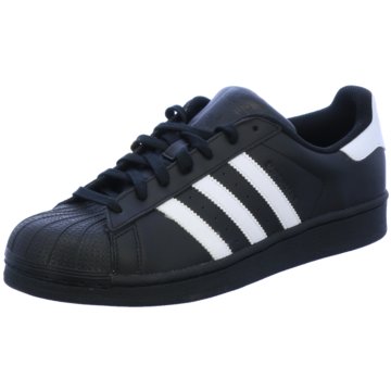 adidas Sneaker LowSUPERSTAR FOUNDATION - B27140 schwarz