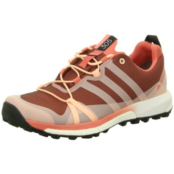 adidas Outdoor SchuhTerrex Agravic GTX Damen Outdoorschuhe Trail Running pink orange