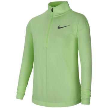 Nike SweatshirtsNike Big Kids' (Girls') 1/2-Zip Long-Sleeve Running Top - CU8215-701 -