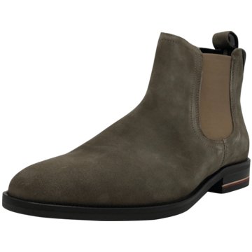 Tommy Hilfiger Chelsea BootSignature Suede Chelsea beige