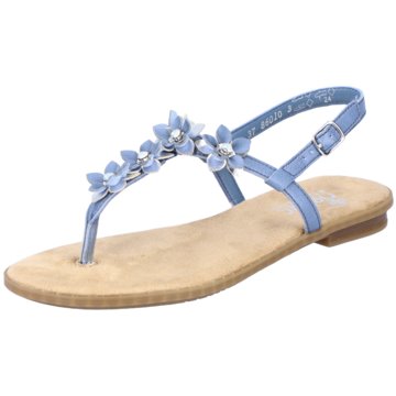 Rieker Top Trends Sandaletten blau