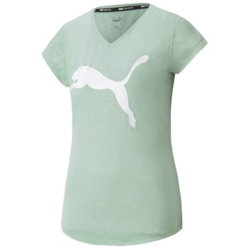 Puma T-ShirtsTRAIN FAVORITE HEATHER CAT - 519526 grün