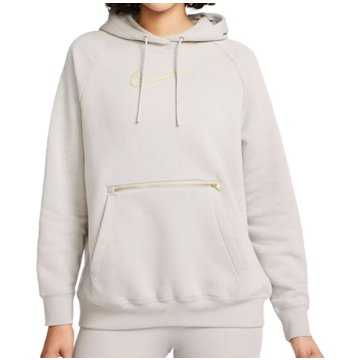 Nike SweaterSportswear oversized Fleece Hoodie beige