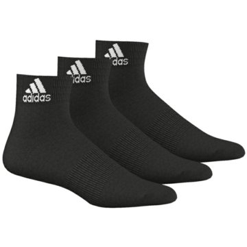 adidas Hohe SockenPerformance Thin Ankle Socken, 3 Paar - AA2321 schwarz