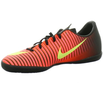 Nike Trainings- und HallenschuhMercurial Vapor XI IC Kinder Fußball Hallenschuhe rot orange