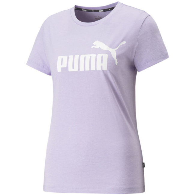 ESS Logo Heather Tee 586876/070 070 Sport T-Shirts für Damen von Puma